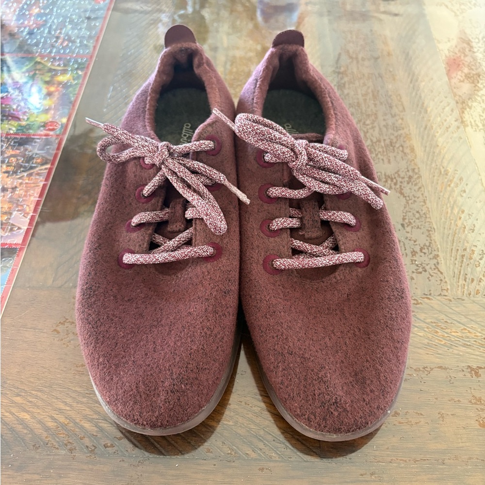 Allbirds burgundy Merino Footwear size 9